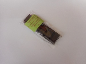 50g Lime & Ginger Plain/Dark Chocolate Bar