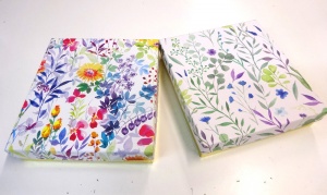 Rigid Rectangular Floral Fancy Box 16-Choc (225g) Chosen