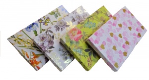 Rigid Rectangular Floral Fancy Box 32-Choc (450g) Chosen