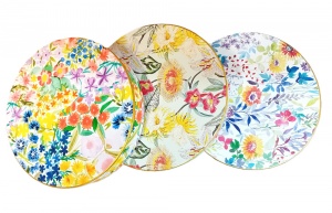 Fancy Box (Round Floral) of 30 Chosen Chocolates 400g