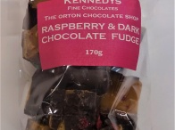 Raspberry & Dark Chocolate Fudge 170g