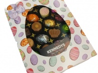 Easter Egg Window Box with 24 Chosen Chocolates (340g)